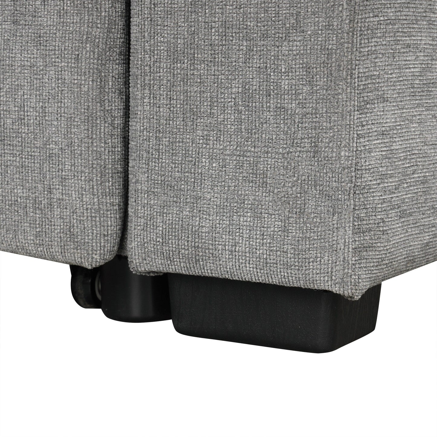 Divano componibile modulare a forma di U da 108 pollici con divano letto estraibile, porte USB e doppio portabicchieri per soggiorno