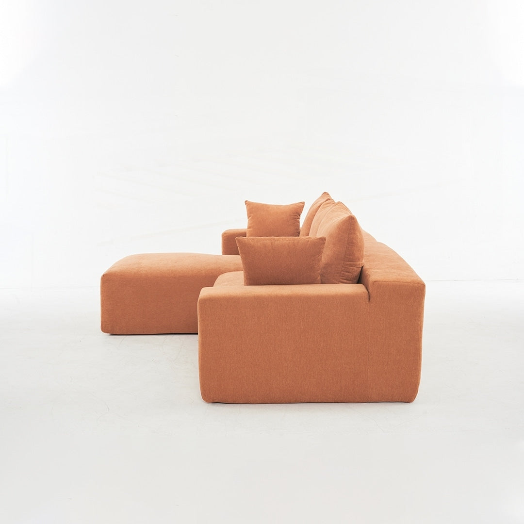 Divano modulare extra profondo 108X68 pollici