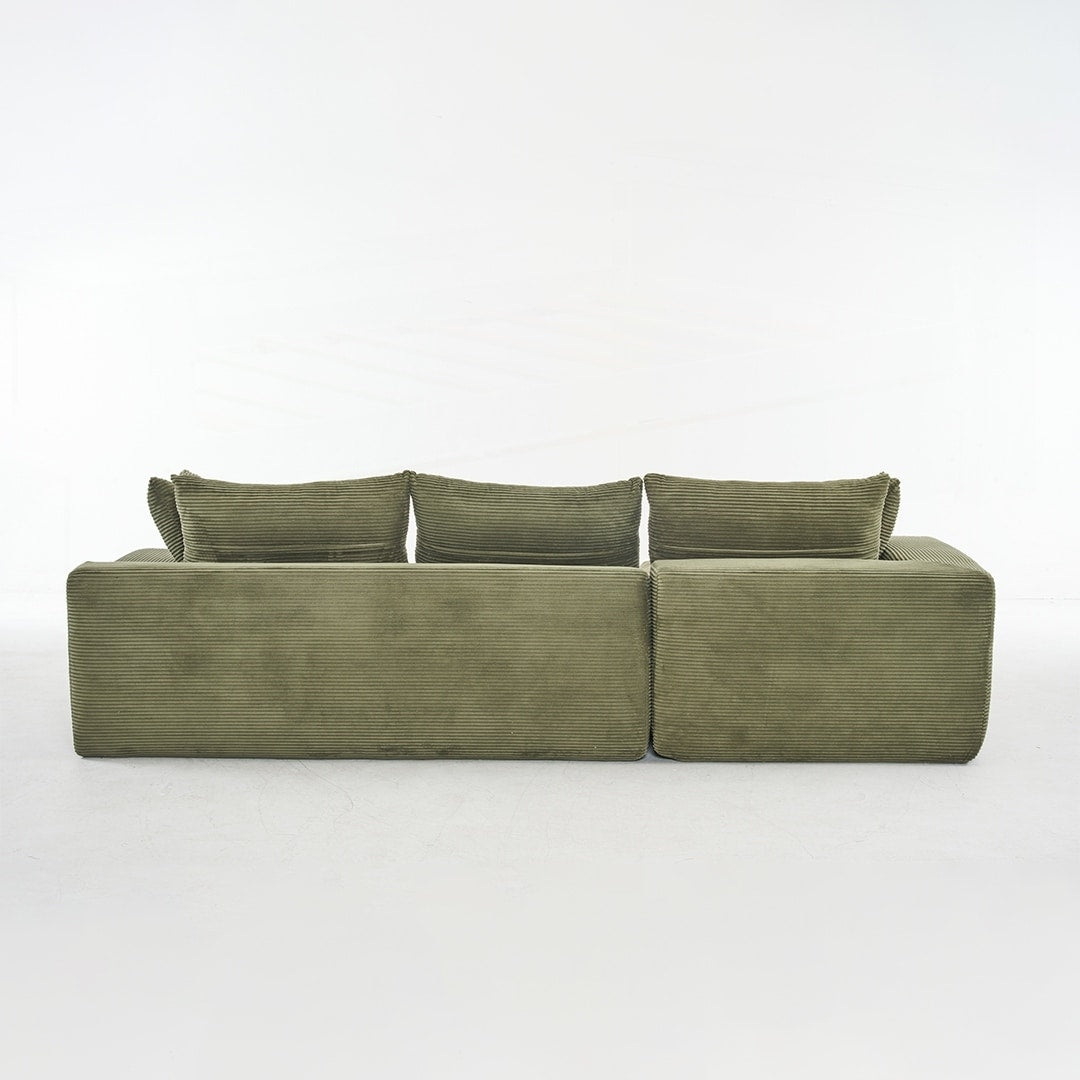 Divano modulare extra profondo 108X68 pollici