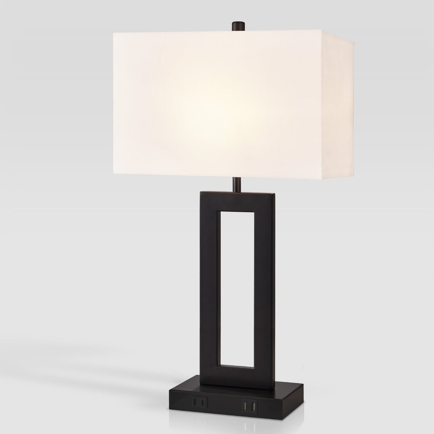 Set di 22 lampade da tavolo USB grigie con controllo touch