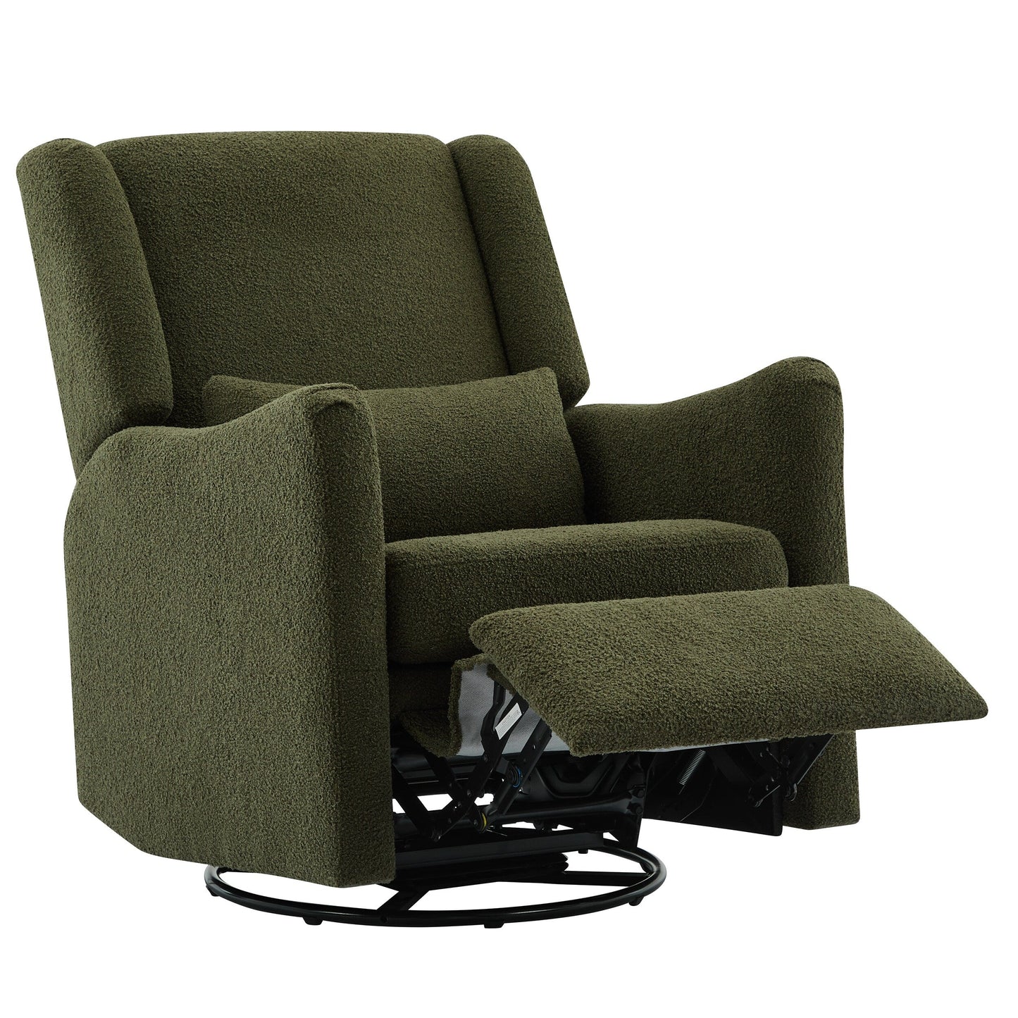 Poltrona reclinabile girevole con schienale alto da 29,5''