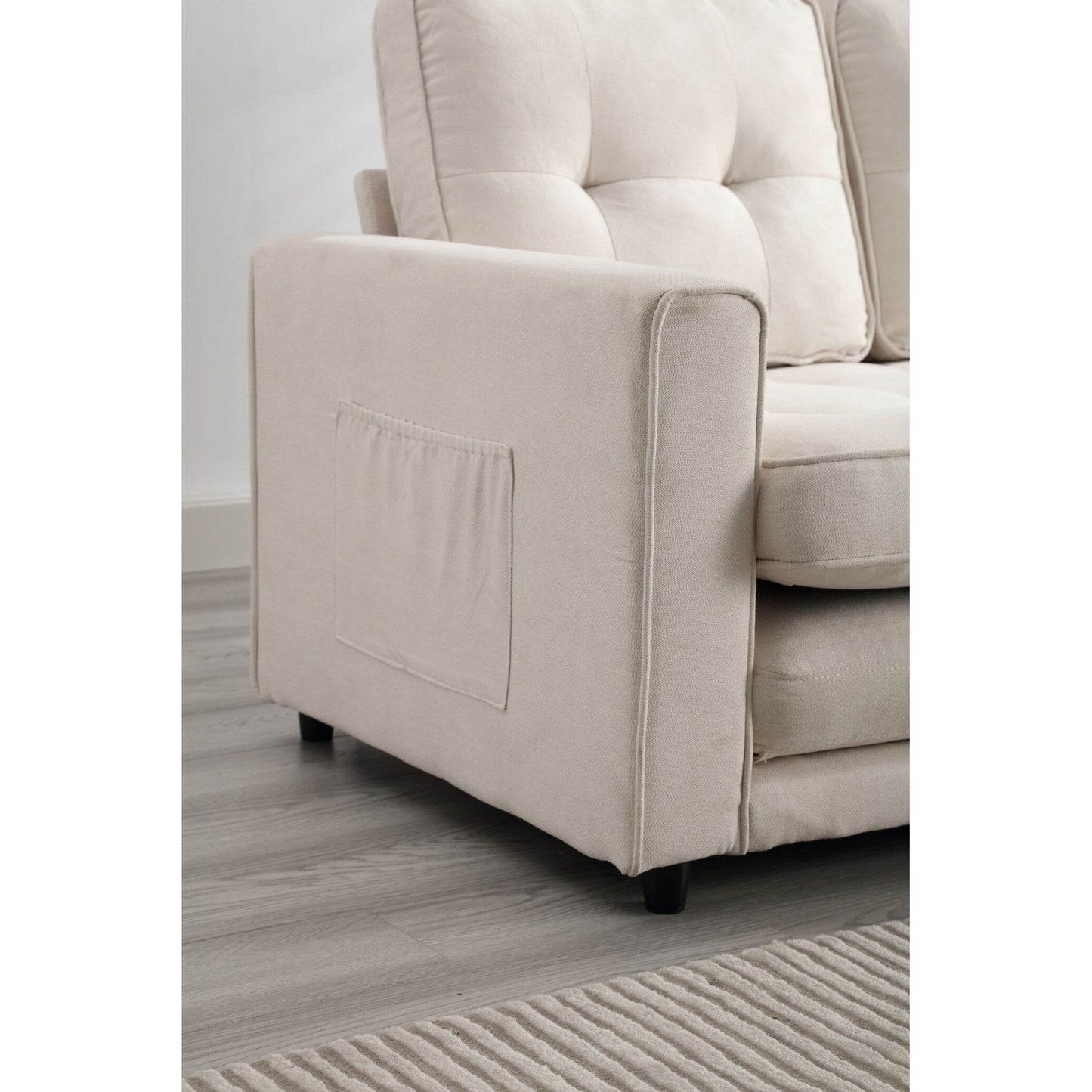 Divano letto futon trasformabile a 3 pieghe