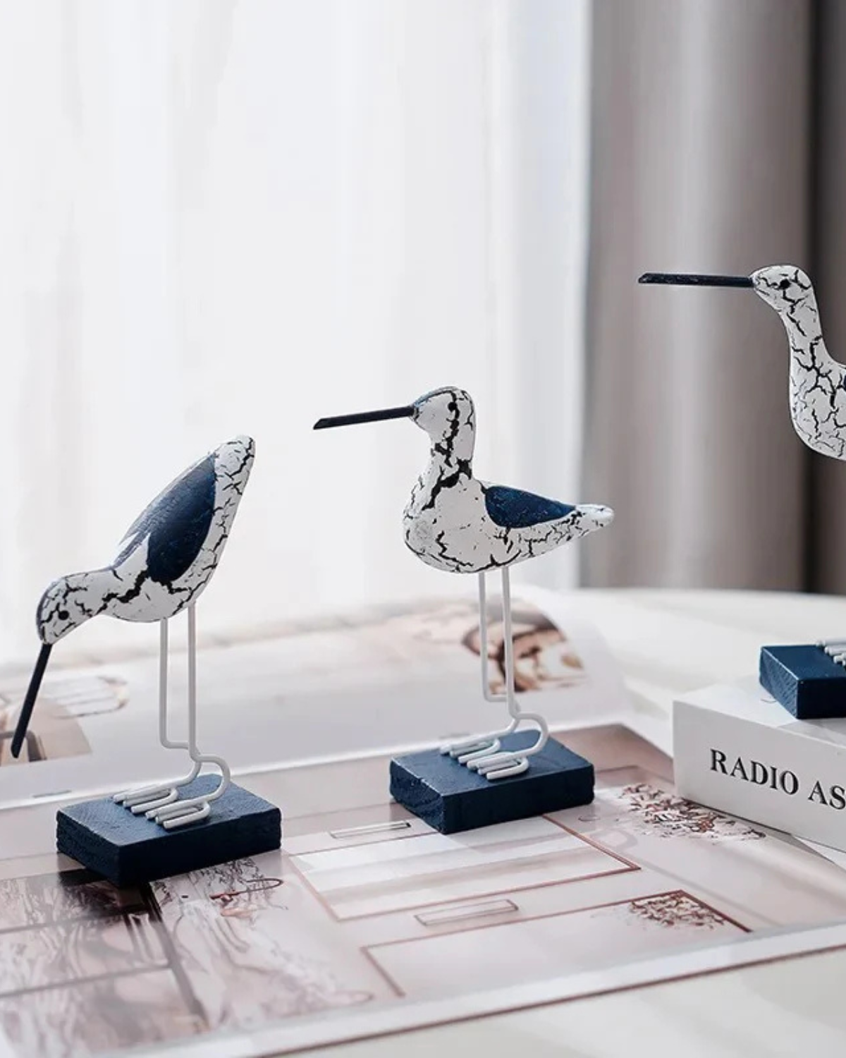 Trio di piume di lusso (set di 3)