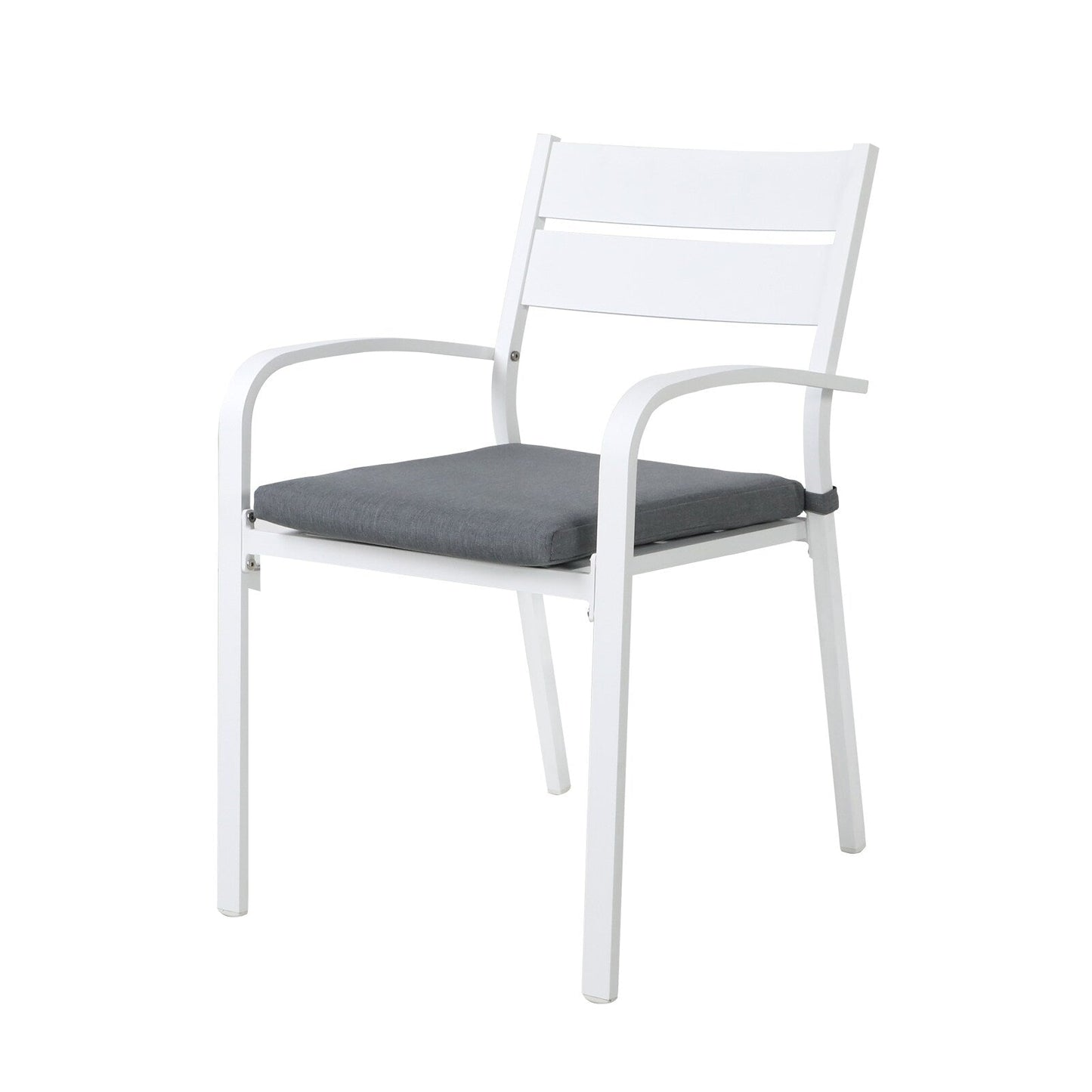 Set da pranzo in alluminio per esterni da 5 pezzi