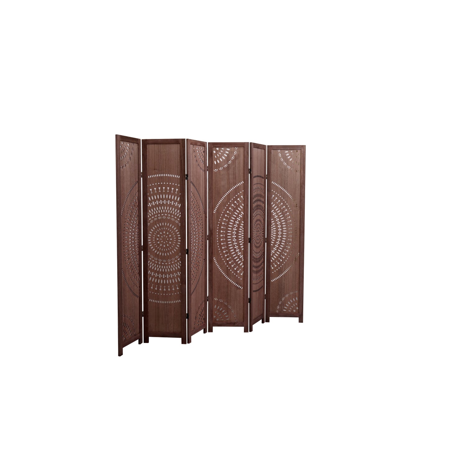 Divisorio pieghevole in legno massello da 65'' H