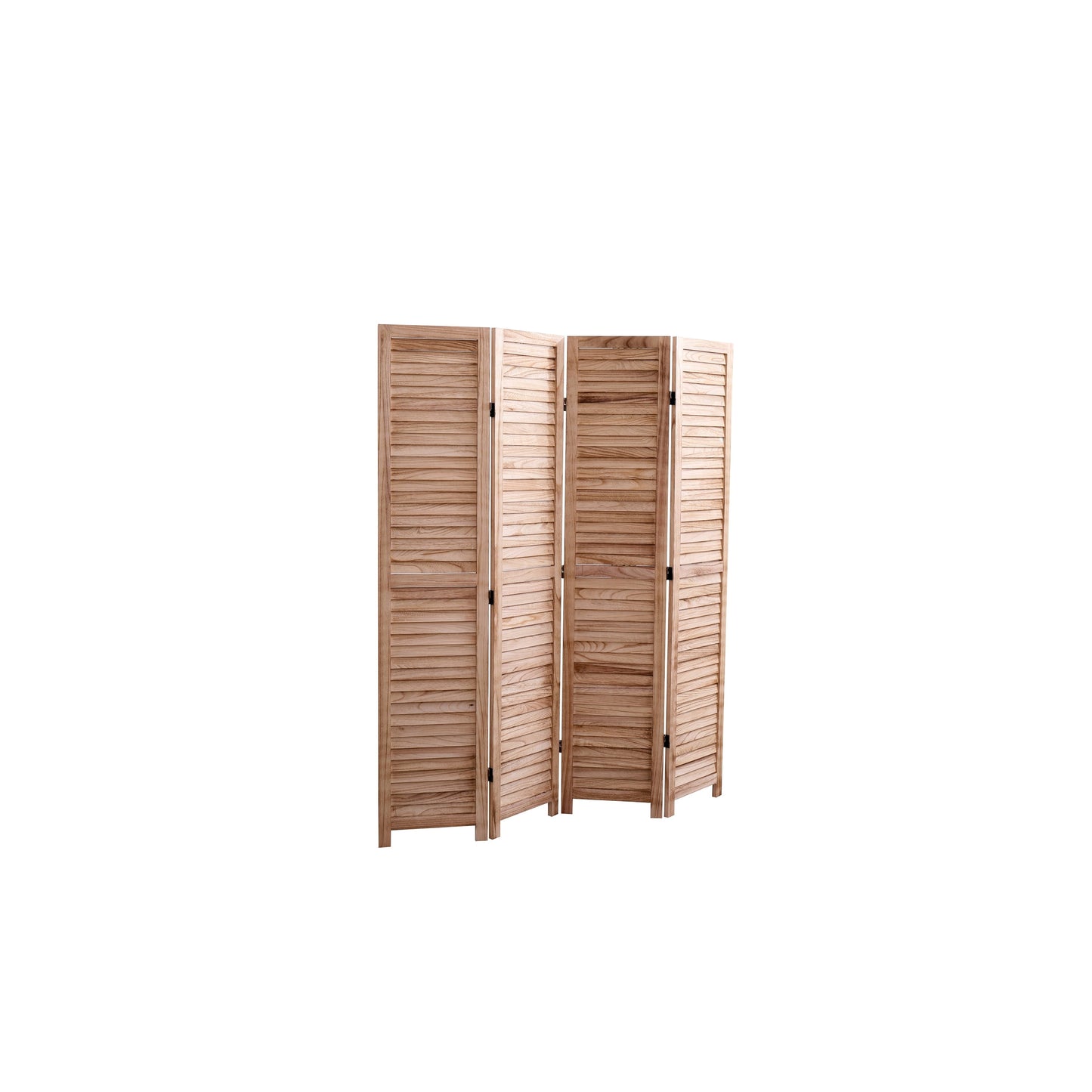 Divisorio pieghevole in legno massello da 65'' H