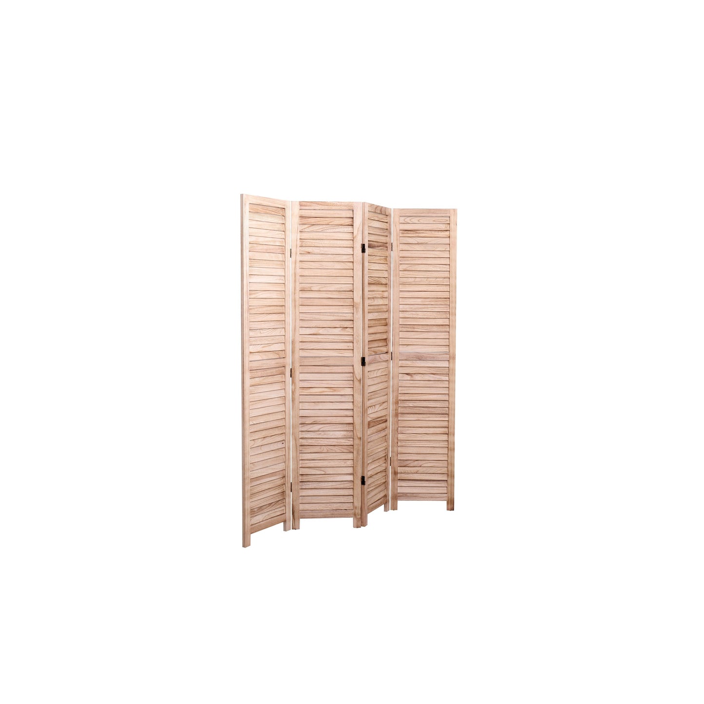 Divisorio pieghevole in legno massello da 65'' H