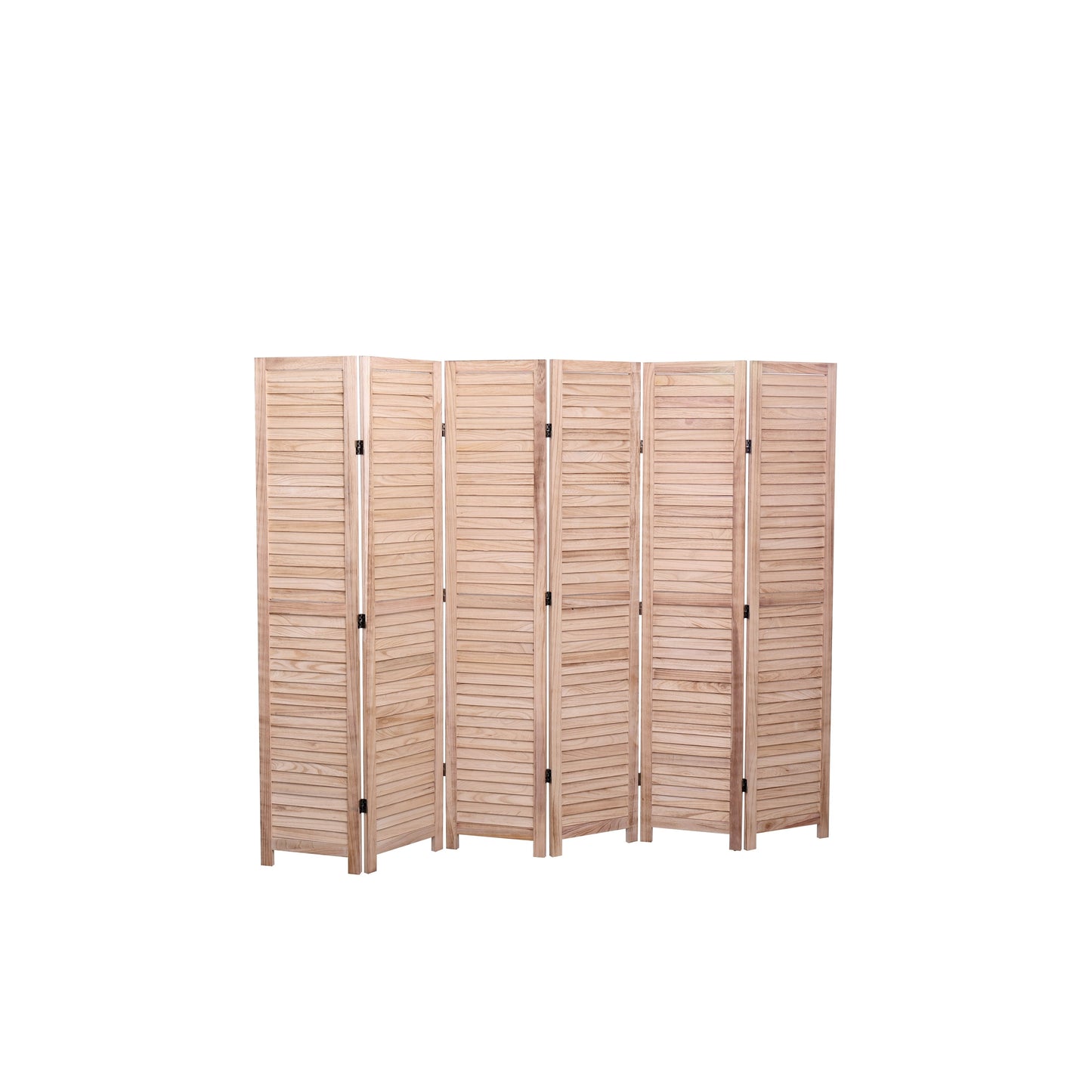 Divisorio pieghevole in legno massello da 65'' H