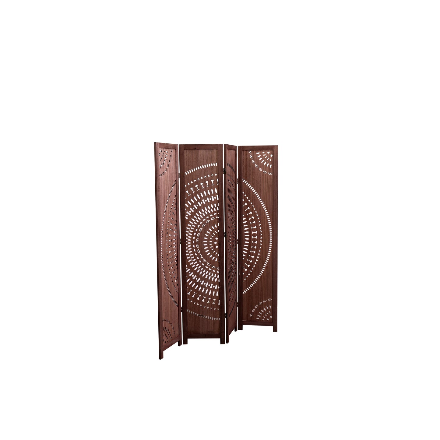 Divisorio pieghevole in legno massello da 65'' H