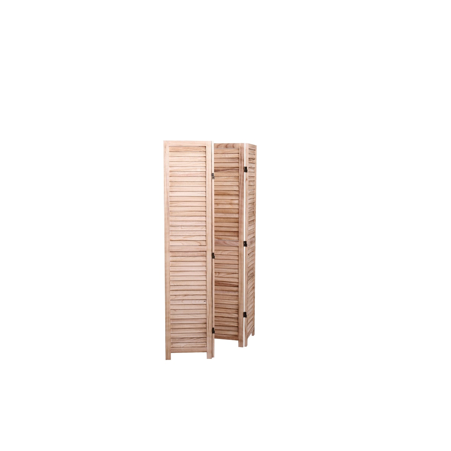 Divisorio pieghevole in legno massello da 65'' H
