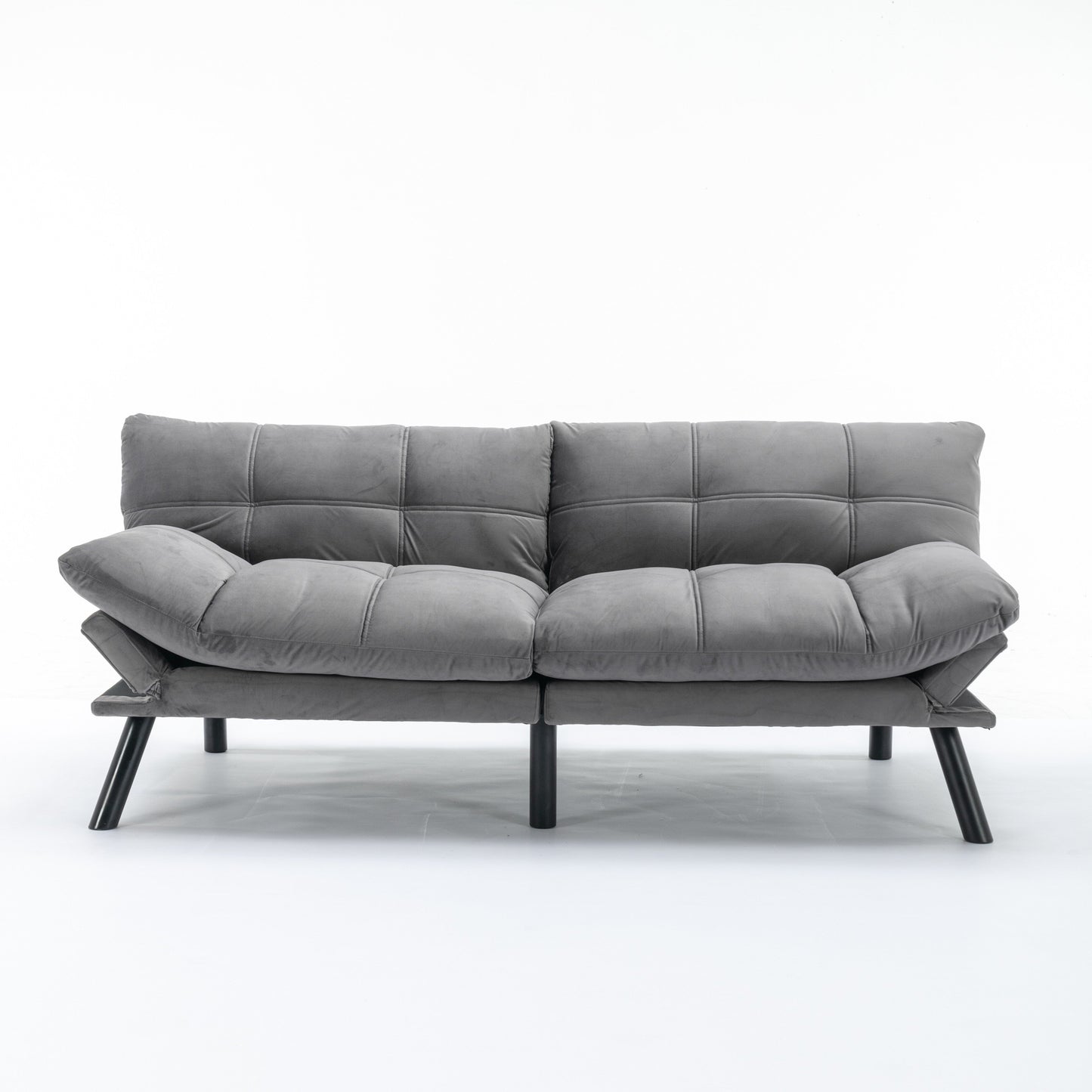 Divano moderno convertibile in tessuto da 70,9'' con schienale regolabile