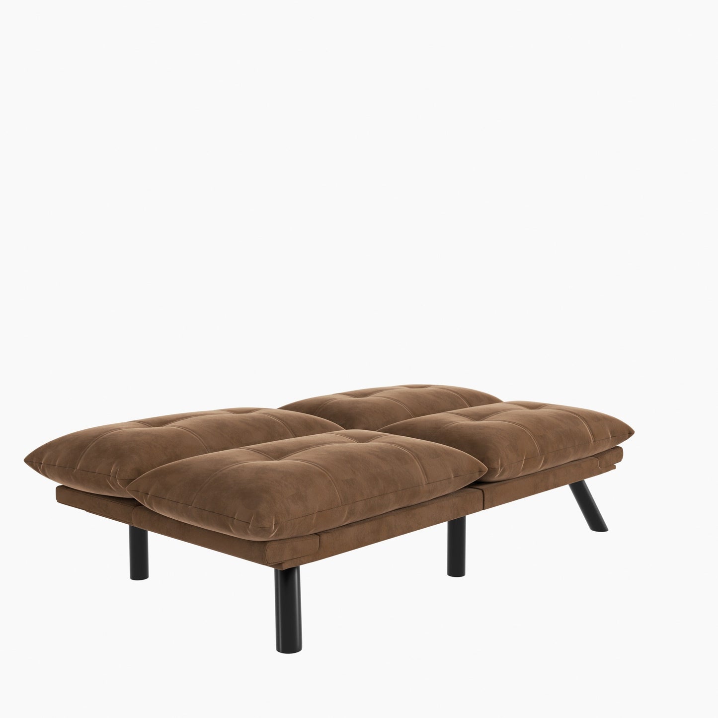 Divano moderno convertibile in tessuto da 70,9'' con schienale regolabile