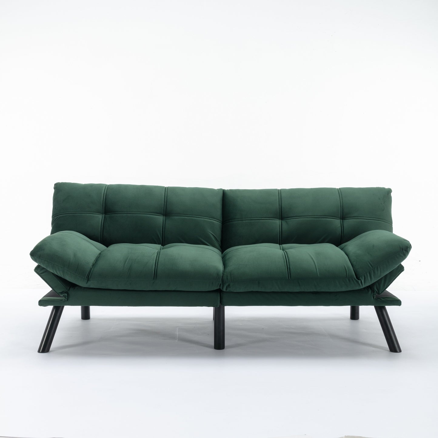 Divano moderno convertibile in tessuto da 70,9'' con schienale regolabile