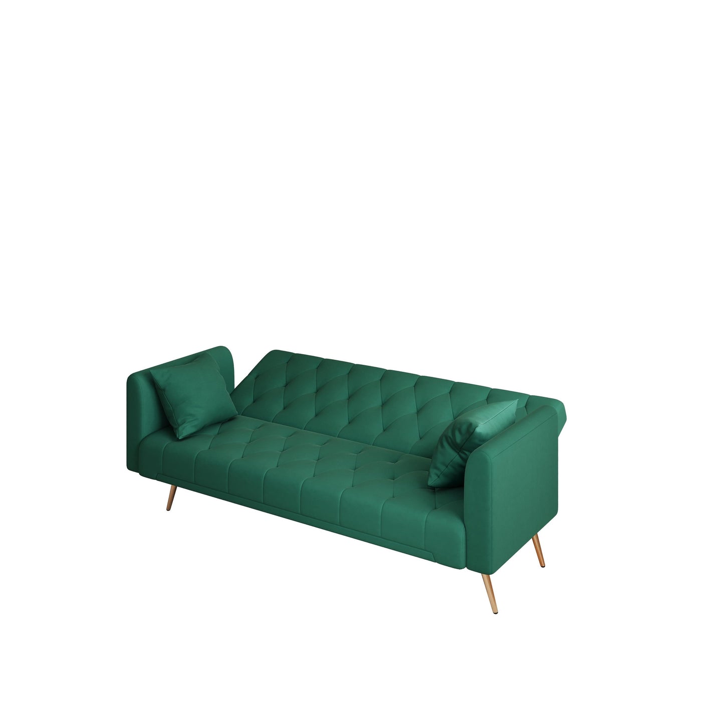 Divano letto matrimoniale imbottito trasformabile pieghevole - 19,00 x 71,00 x 30,00