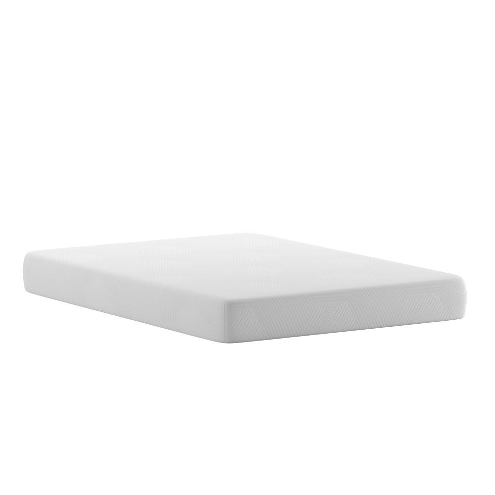 Materasso in memory foam rinfrescante al tè verde da 8 pollici, anti-pressione, in una scatola