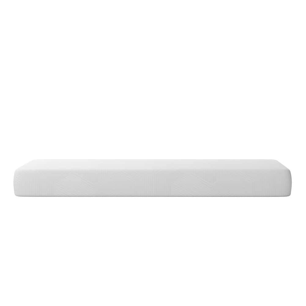 Materasso in memory foam rinfrescante al tè verde da 8 pollici, anti-pressione, in una scatola