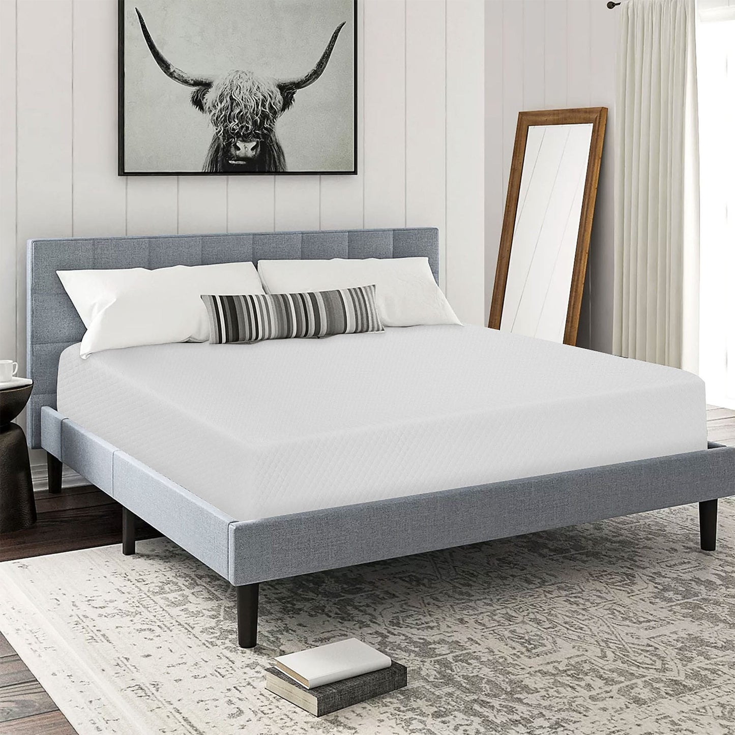 Materasso in memory foam con infusione di gel da 8 pollici