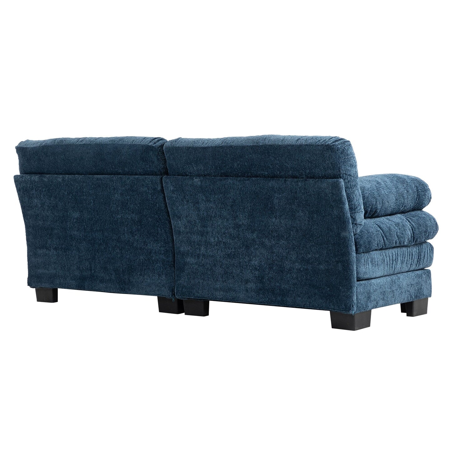 Divano imbottito a 3 posti con imbottitura in memory foam a doppio strato e cuscini comfort in omaggio