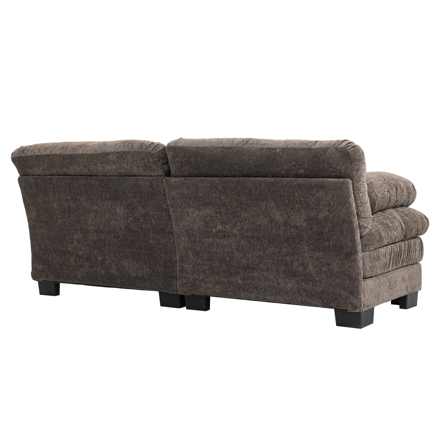 Divano imbottito a 3 posti con imbottitura in memory foam a doppio strato e cuscini comfort in omaggio