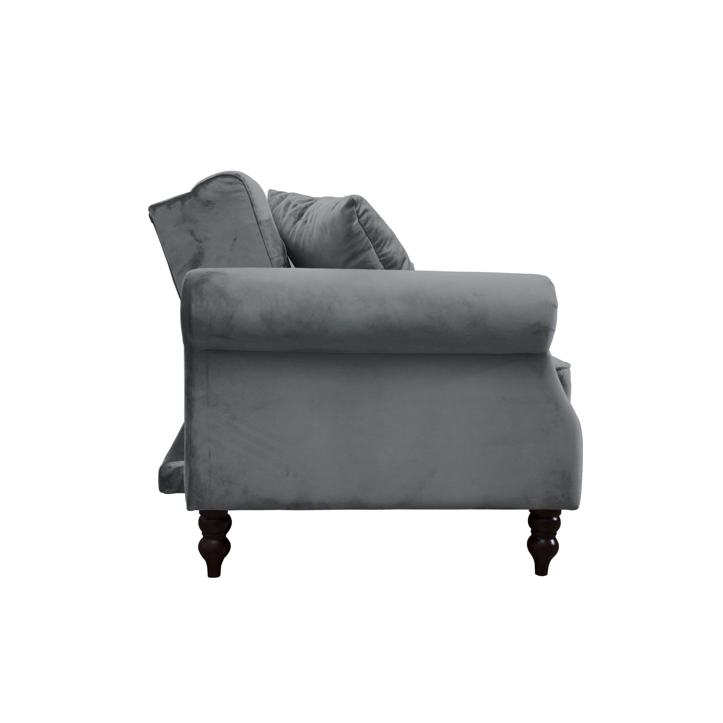 Divano letto futon convertibile in velluto da 87,8''
