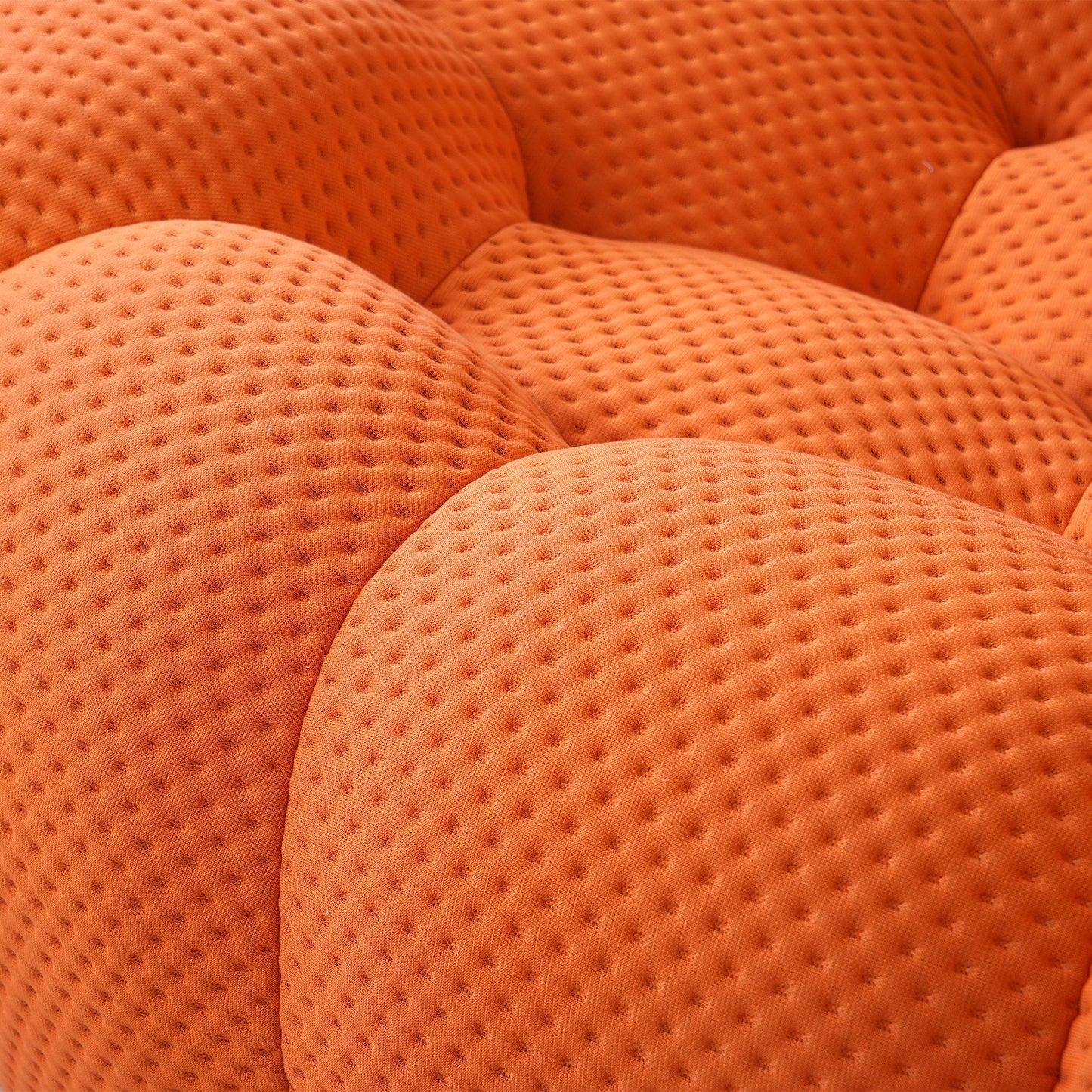 Divano moderno a nido d'ape 3D da 98,43'' con forma a bolla
