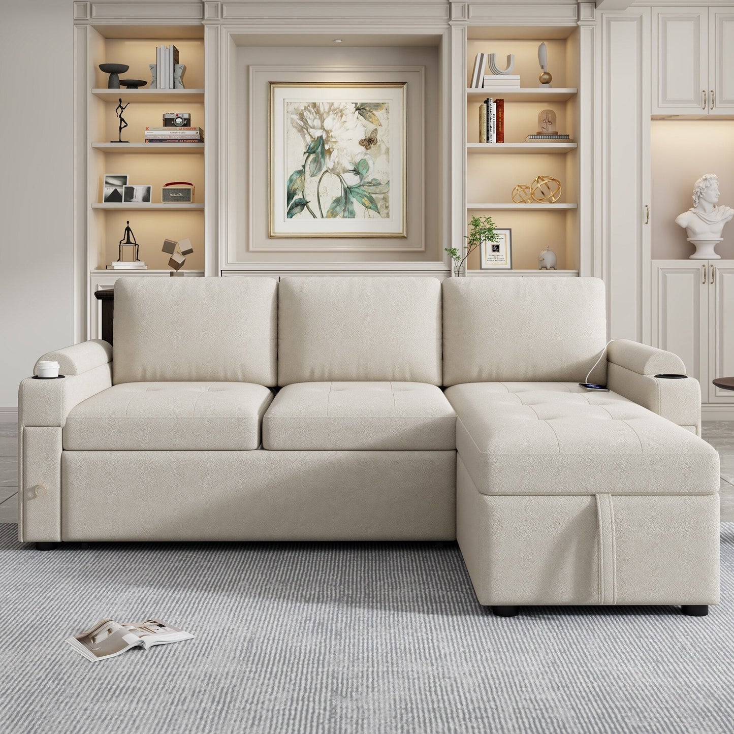 Divano letto convertibile conveniente: mobili salvaspazio per piccoli spazi