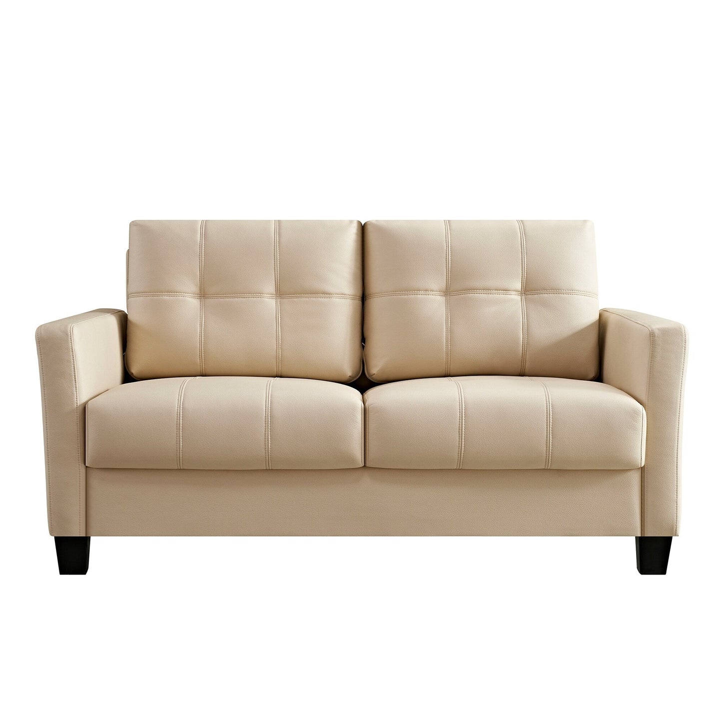 Divano a due posti in similpelle Ainfox da 57,50''