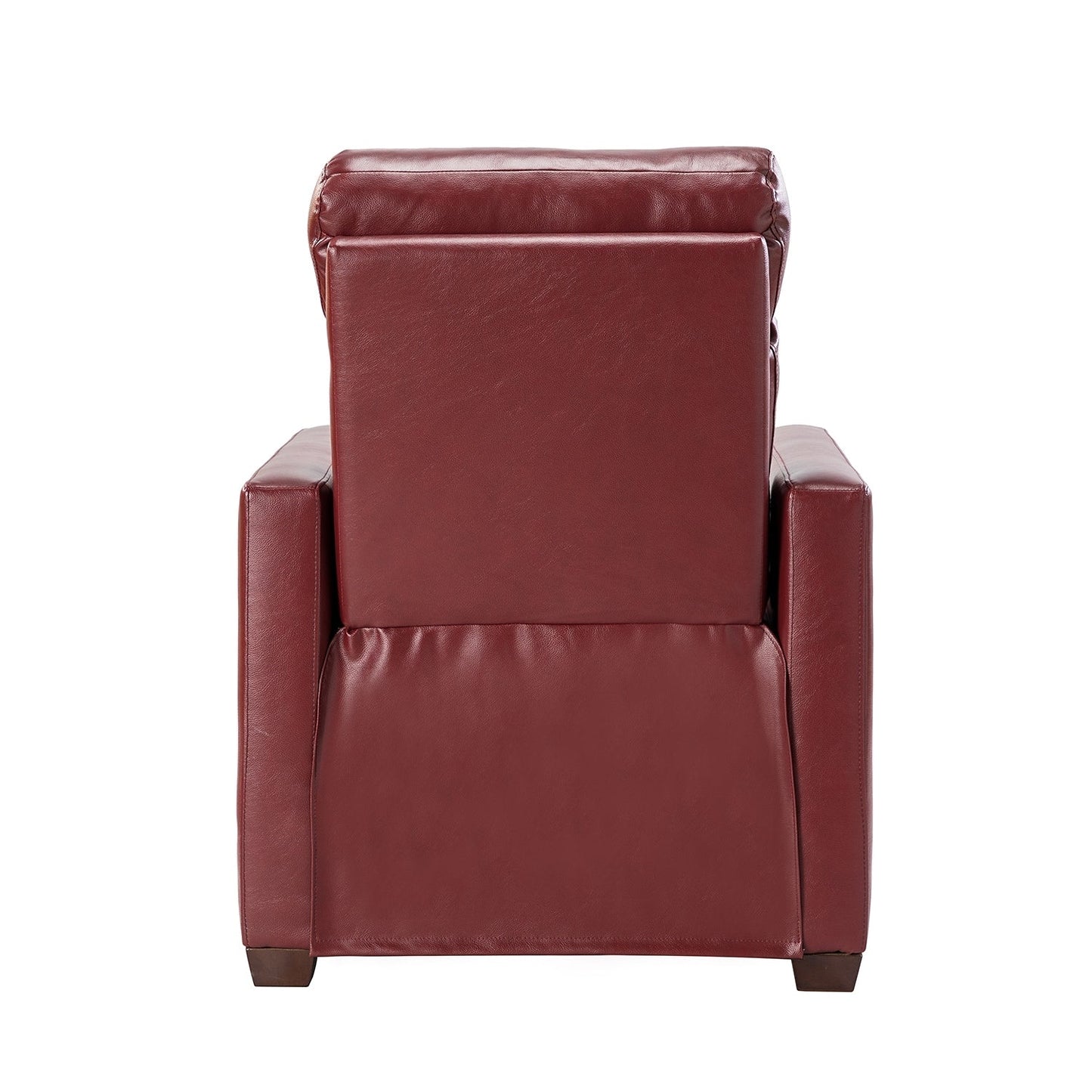 Poltrona reclinabile elettrica Alina 31.50 in vera pelle con porta USB, set da 2