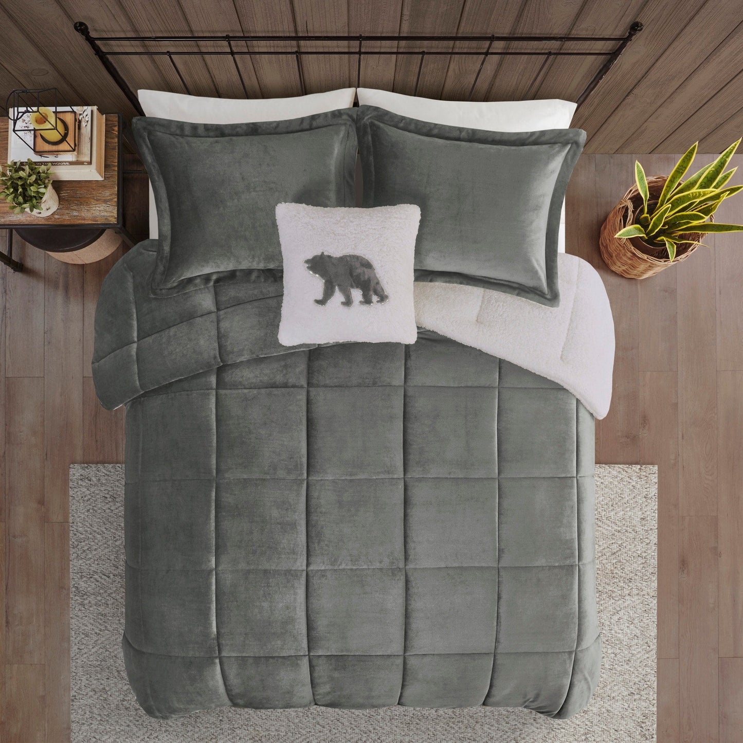 Set di piumini alternativi Woolrich Alton Plush to Sherpa Down