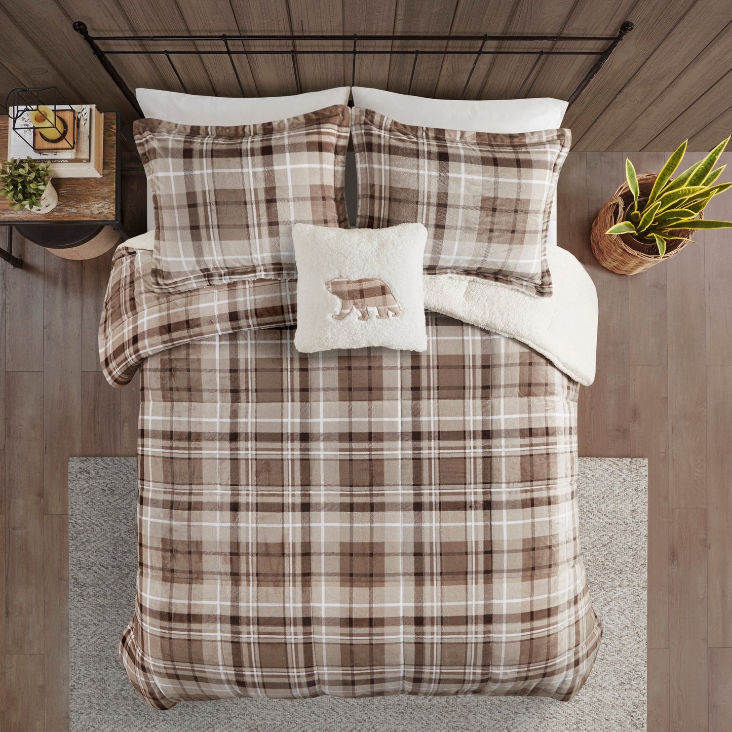 Set di piumini alternativi Woolrich Alton Plush to Sherpa Down