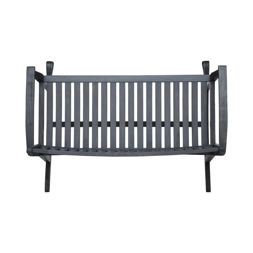 Sedia a dondolo da giardino in legno di acacia Amina di Christopher Knight Home