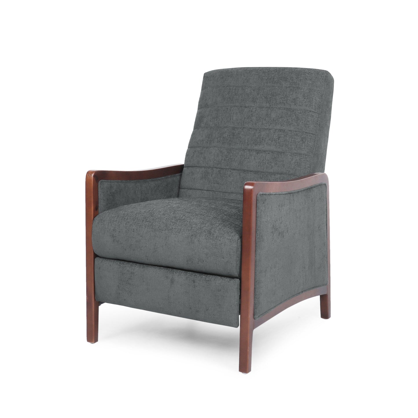 Poltrona reclinabile con schienale a spinta Anaura Channel Stitch di Christopher Knight Home