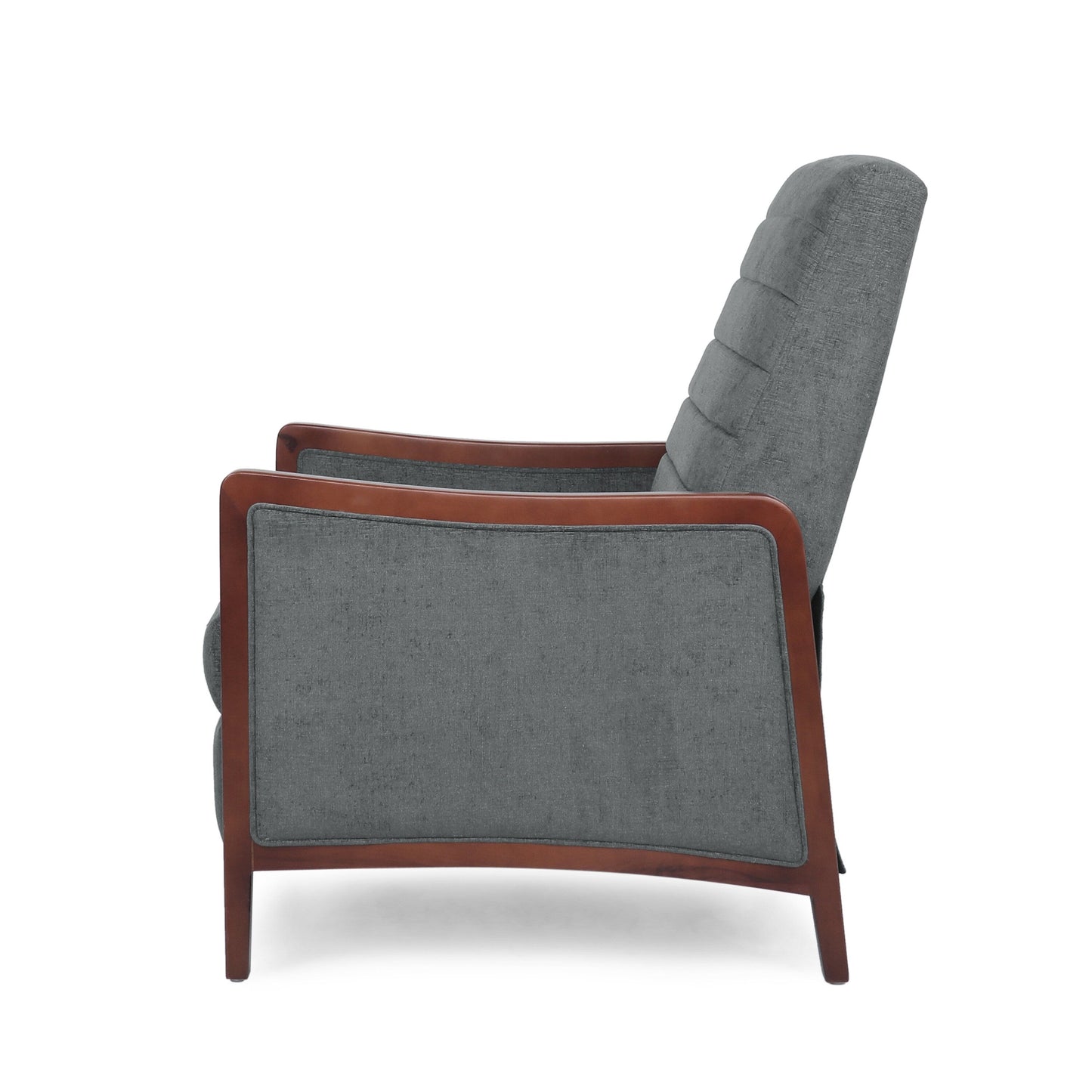 Poltrona reclinabile con schienale a spinta Anaura Channel Stitch di Christopher Knight Home