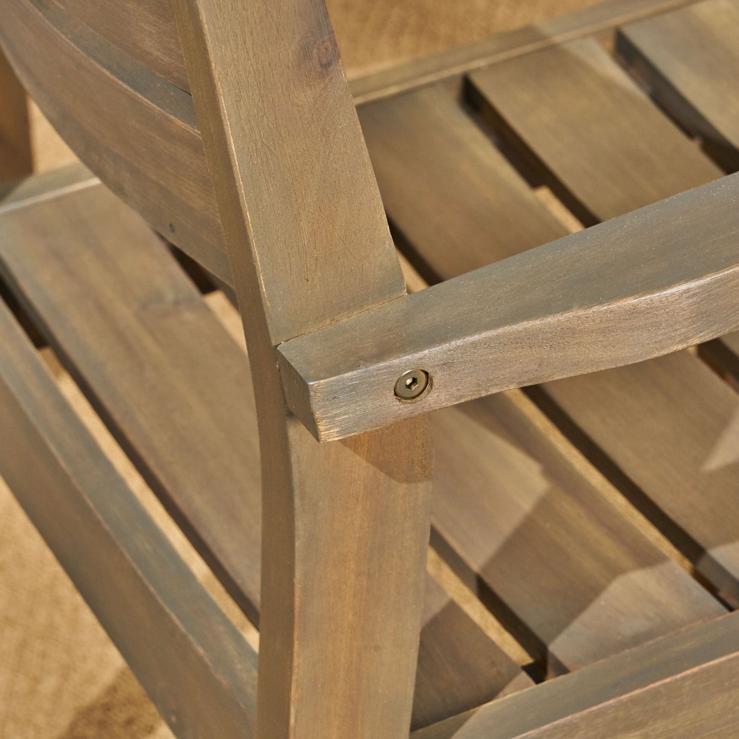 Set da pranzo per patio Avon Acacia da esterno, 7 pezzi, di Christopher Knight Home
