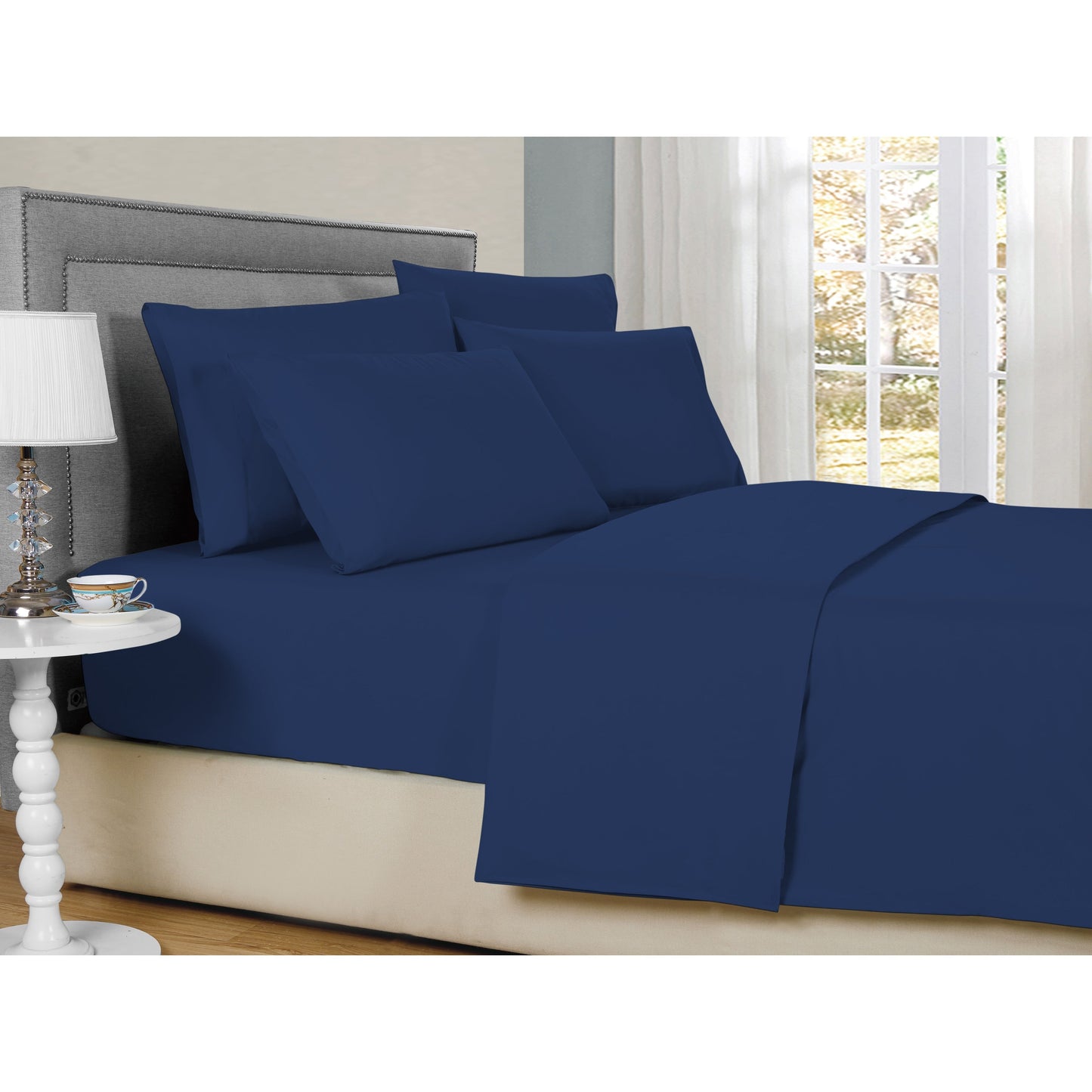 Set di lenzuola di lusso in bambù da 6 pezzi