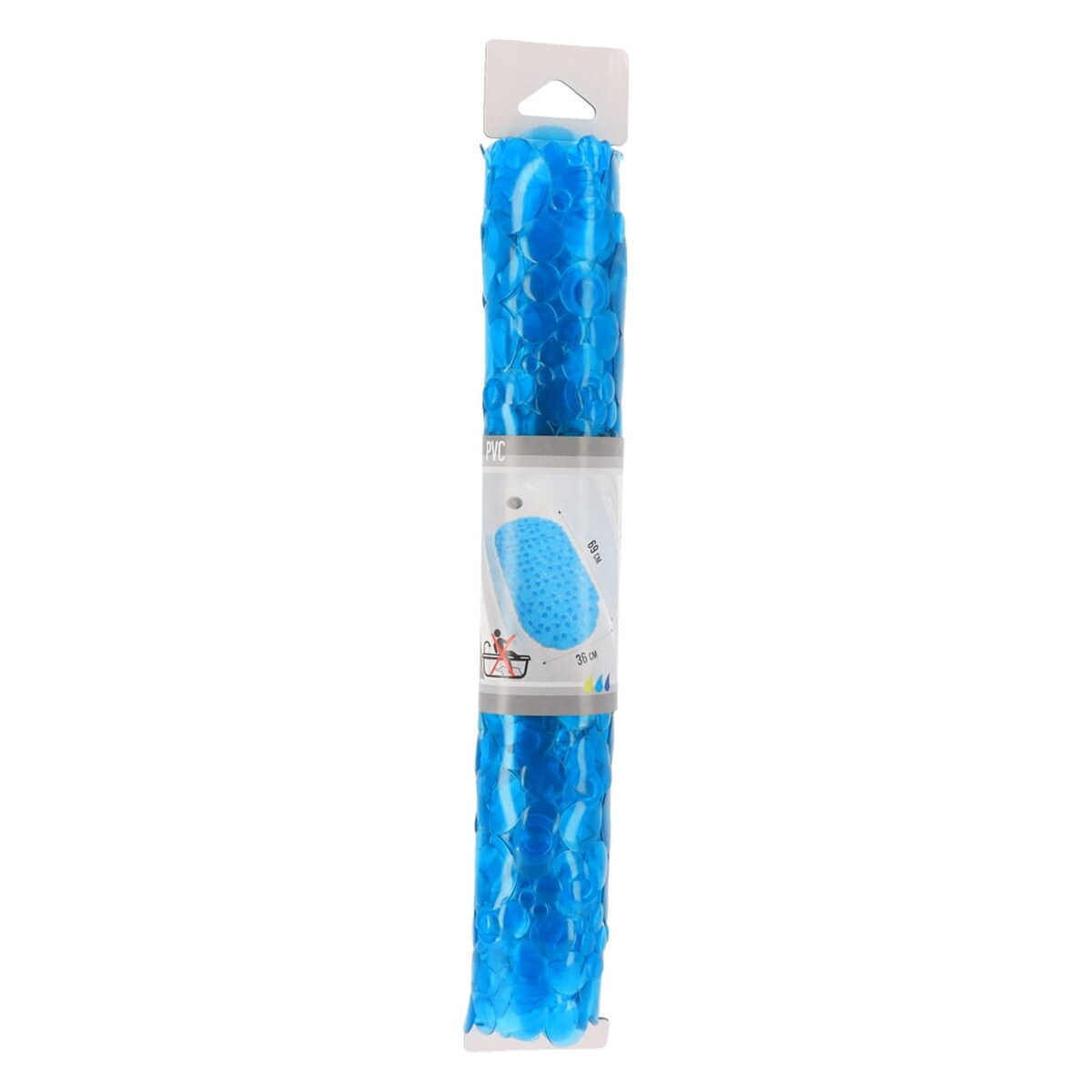 Tappetino antiscivolo ovale per vasca da bagno Bubbles 28 L x 15 W