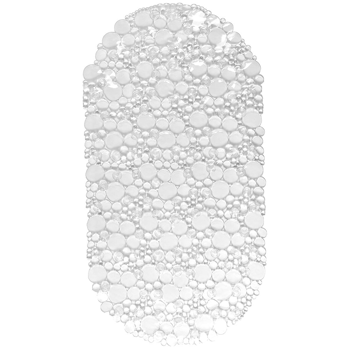 Tappetino antiscivolo ovale per vasca da bagno Bubbles 28 L x 15 W