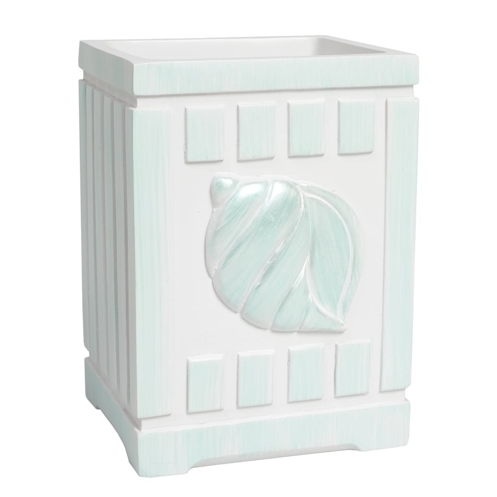 Accessori da bagno artigianali con conchiglie da spiaggia