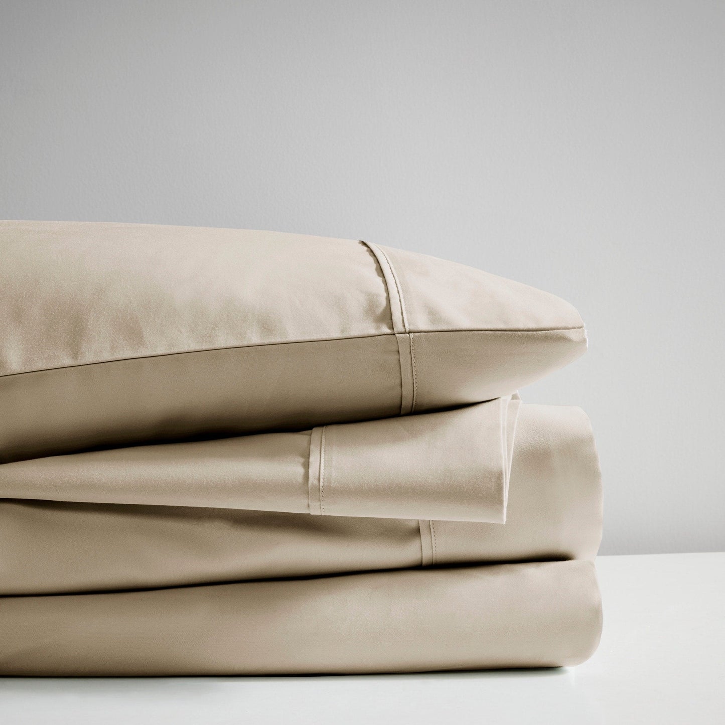 Beautyrest 600 Thread Count - Set di lenzuola rinfrescanti in misto cotone, 4 pezzi