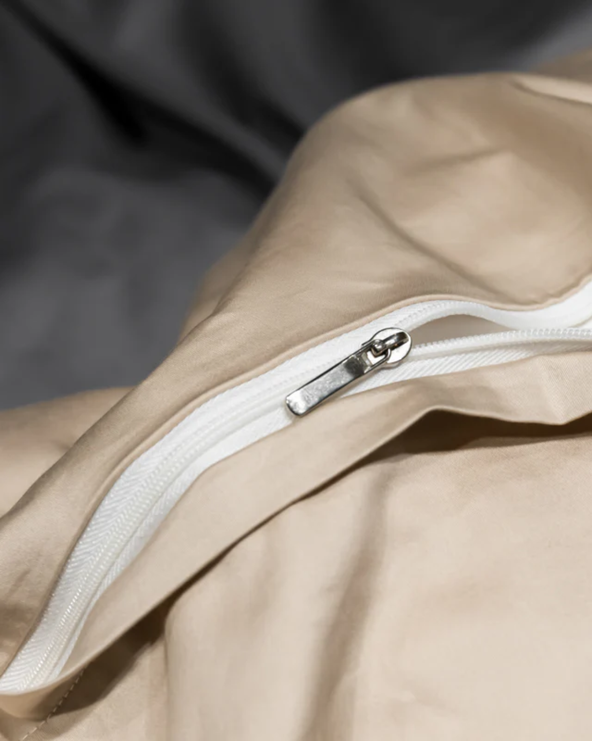 Set biancheria da letto Sérénité Luxe in raso di cotone – 4 pezzi