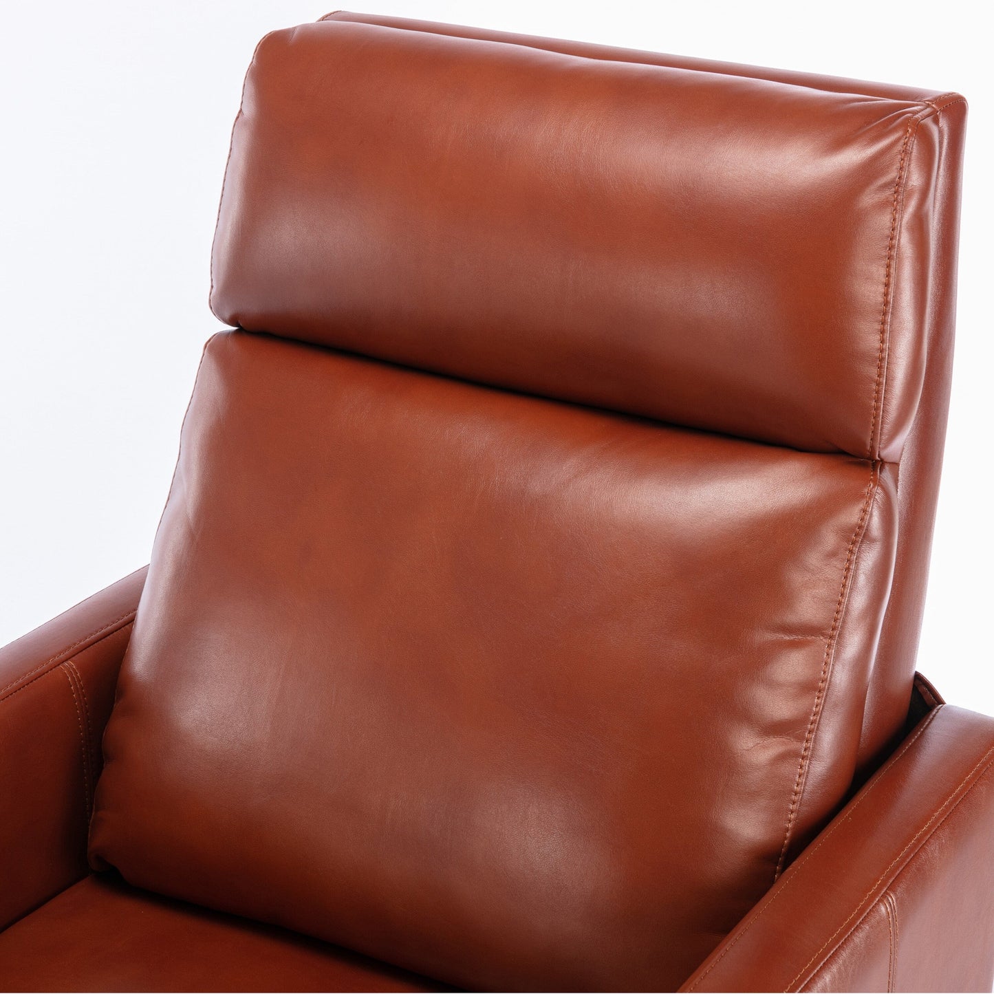 Poltrona reclinabile Biscoe Push Back - Caramello, un'opzione di seduta elegante e comoda per la tua casa