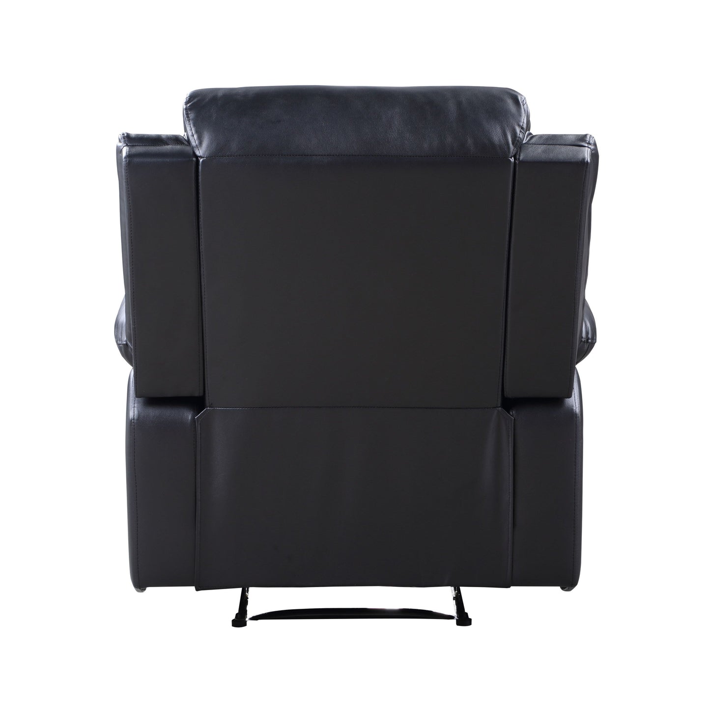 Poltrona reclinabile Power Motion in pelle sintetica nera