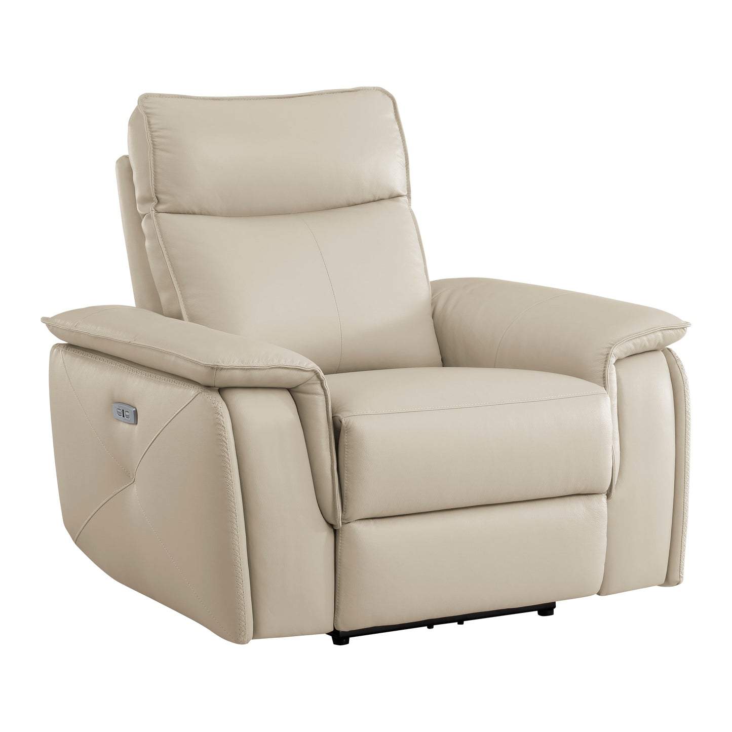 Poltrona reclinabile elettrica Blythe Leather Match