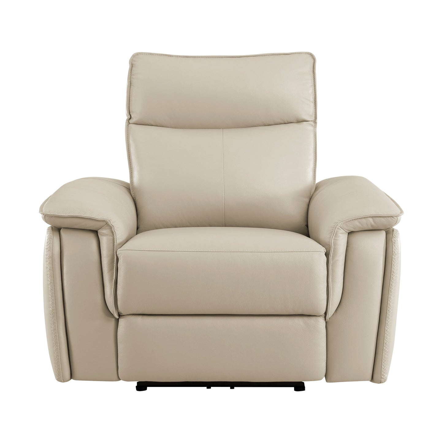 Poltrona reclinabile elettrica Blythe Leather Match