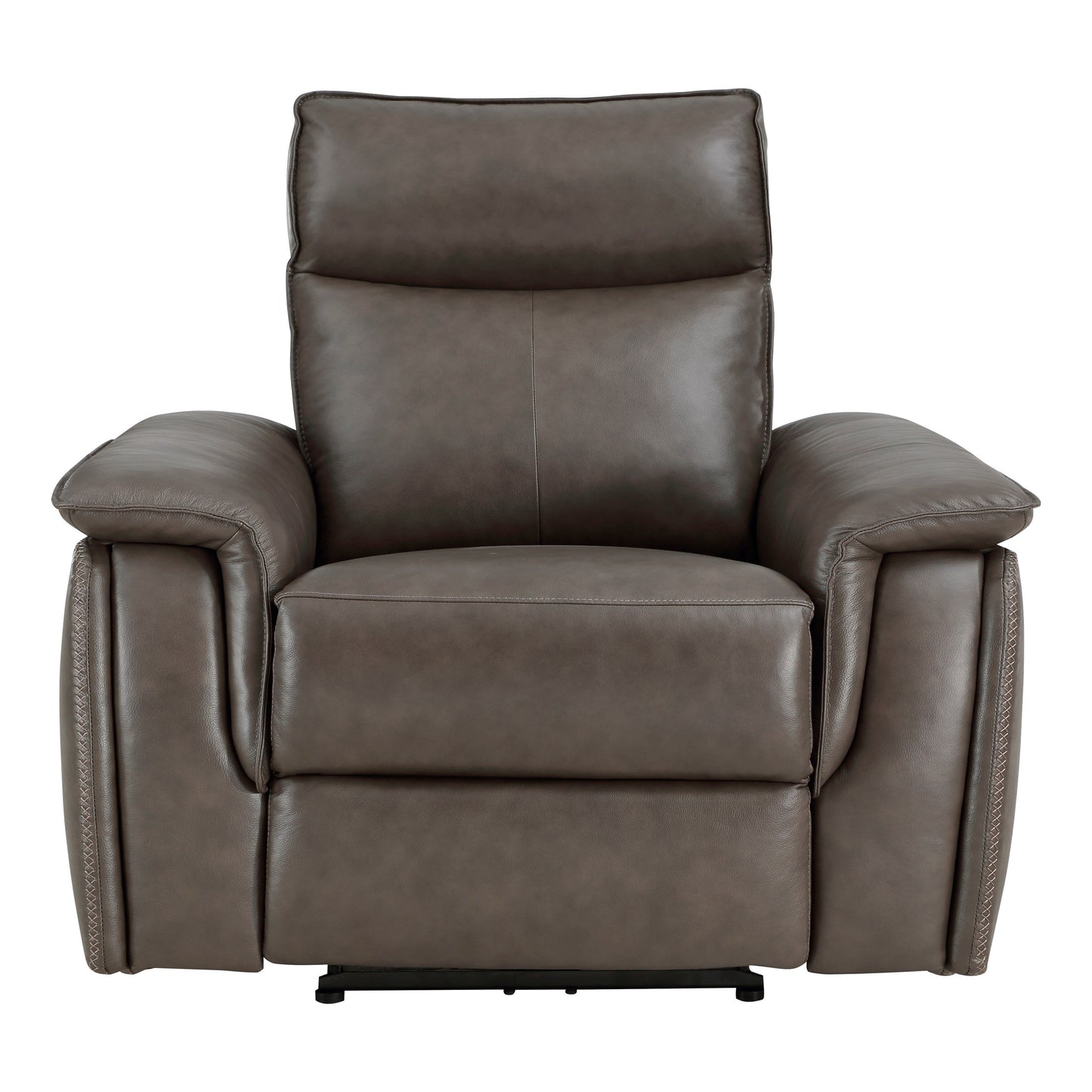 Poltrona reclinabile elettrica Blythe Leather Match