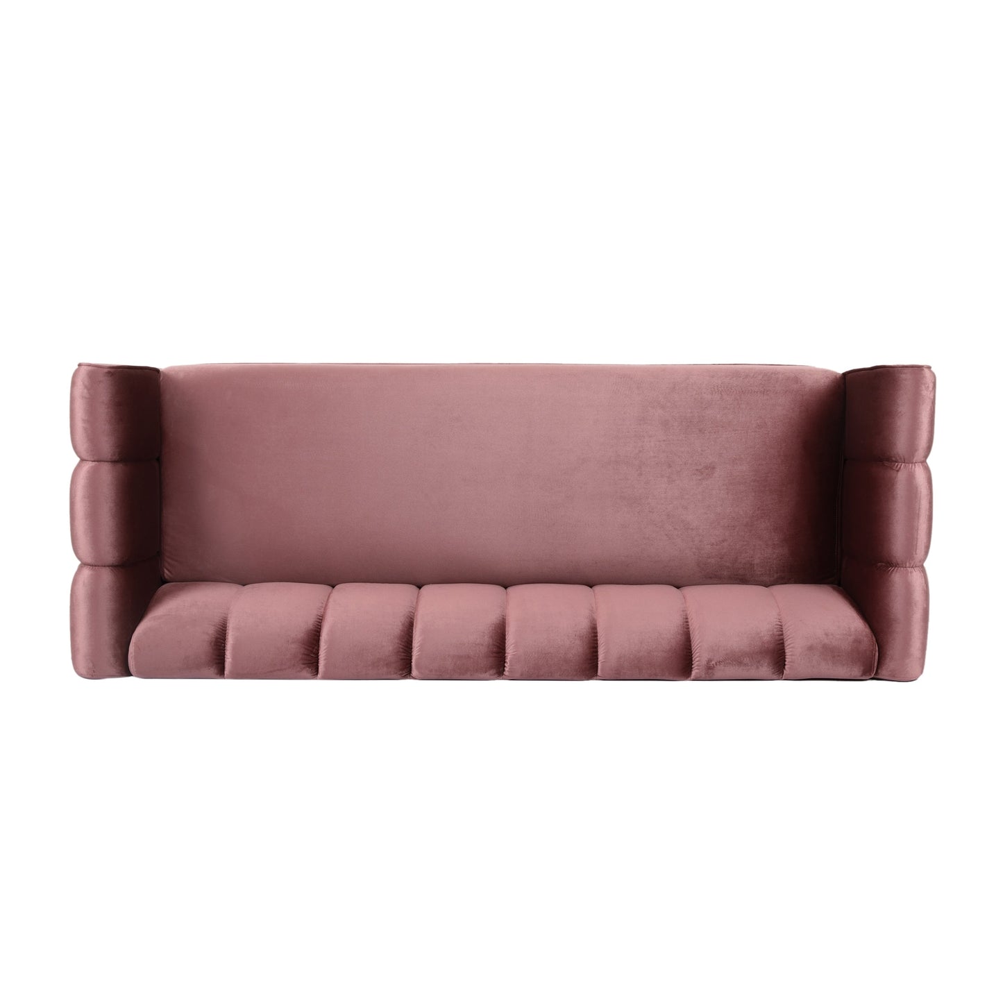 Divano moderno Bobran in velluto a 3 posti di Christopher Knight Home - 30,00 P x 83,25 L x 30,25 A