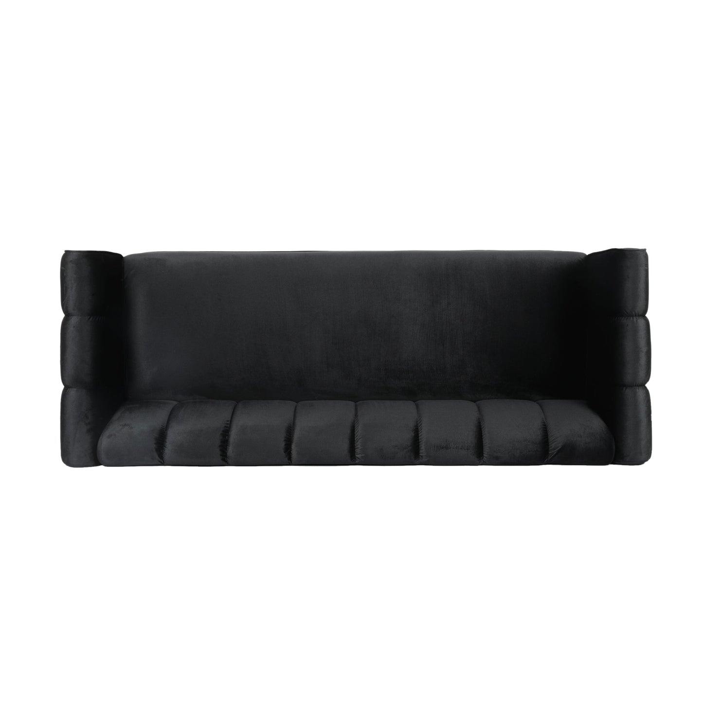 Divano moderno Bobran in velluto a 3 posti di Christopher Knight Home - 30,00 P x 83,25 L x 30,25 A