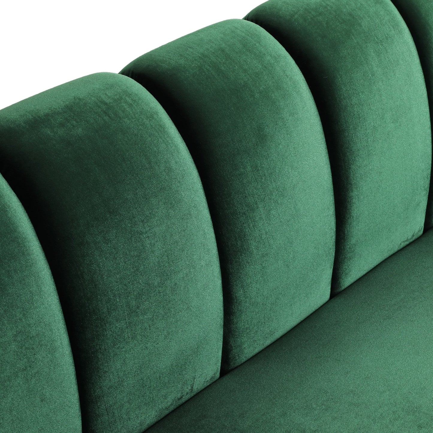 Divano moderno Bobran in velluto a 3 posti di Christopher Knight Home - 30,00 P x 83,25 L x 30,25 A