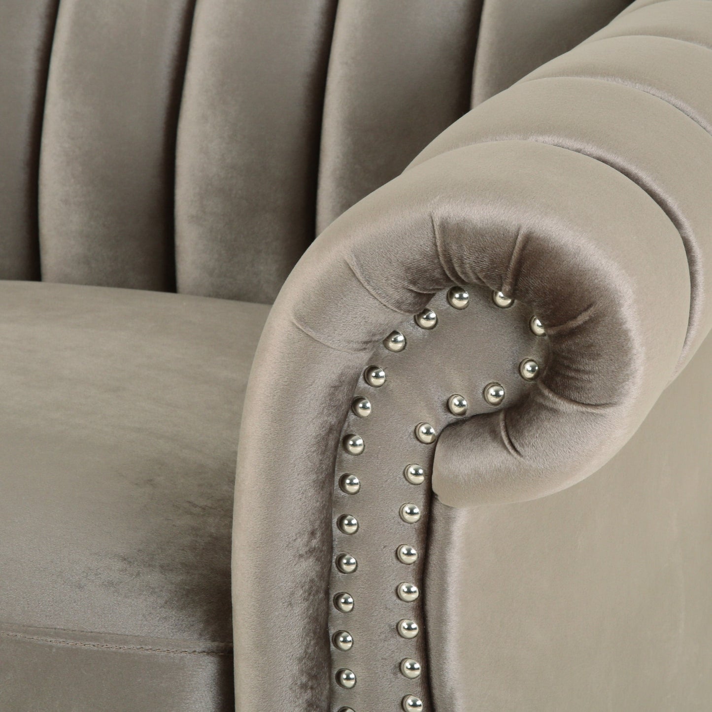 Divano in velluto Bowie Glam di Christopher Knight Home
