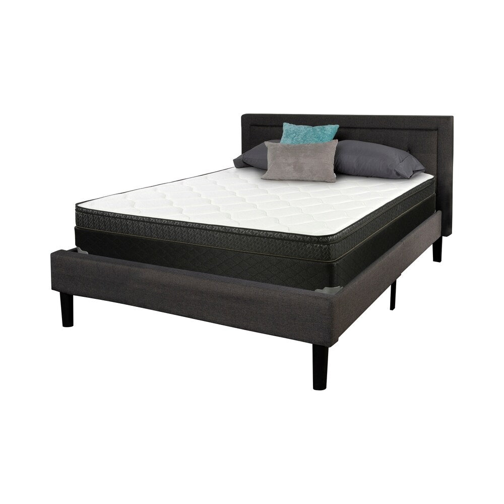 Materasso Brenna bianco e nero 9,25 Queen
